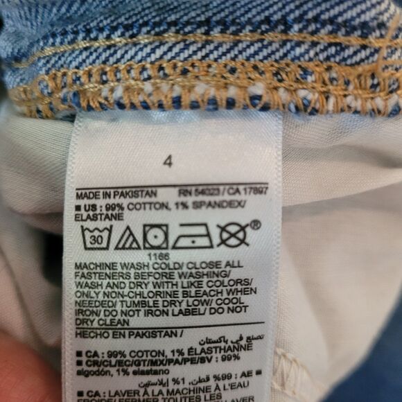 Old Navy High Rise OG Loose Jeans Womens 4 Blue Secret Smooth Pockets Carpenter - Picture 6 of 12